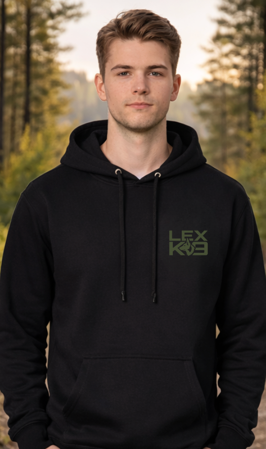 Lex K9 Black Hoodie